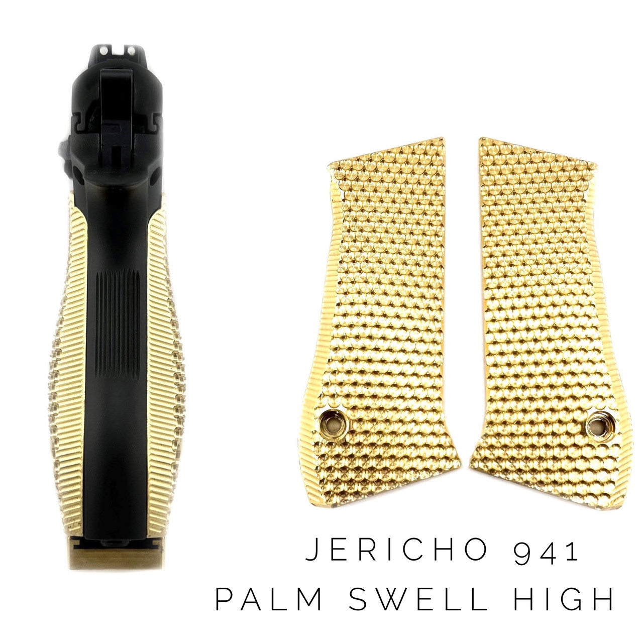 Patriot Defense Jericho 941 - Palm Swell High - Brass - Full Size