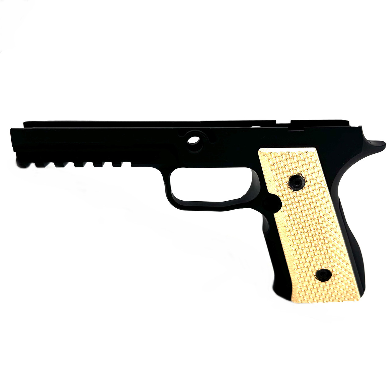 PD | Mischief Machine P320 Palm Swell Grips - Brass