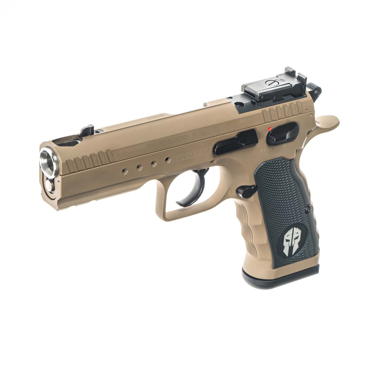 Tanfoglio Heptagon Tactical Steel Frame - Optic Ready DA/SA
