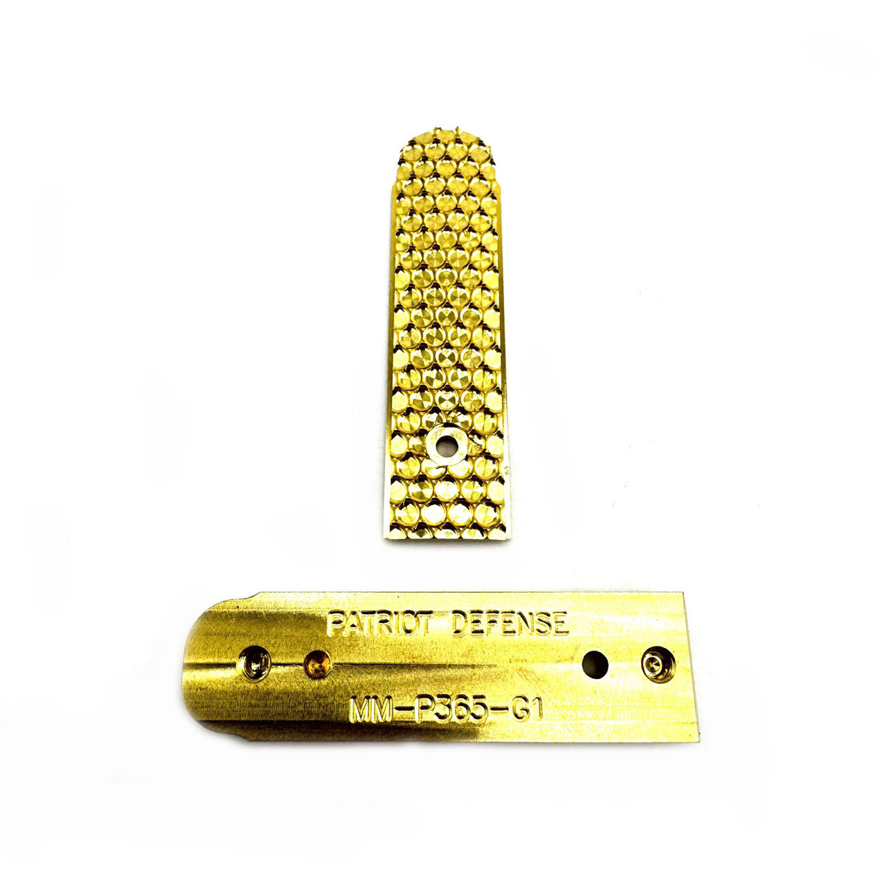 PD | P365 Commander Gen1 Backstrap – Aluminum/Brass/Copper