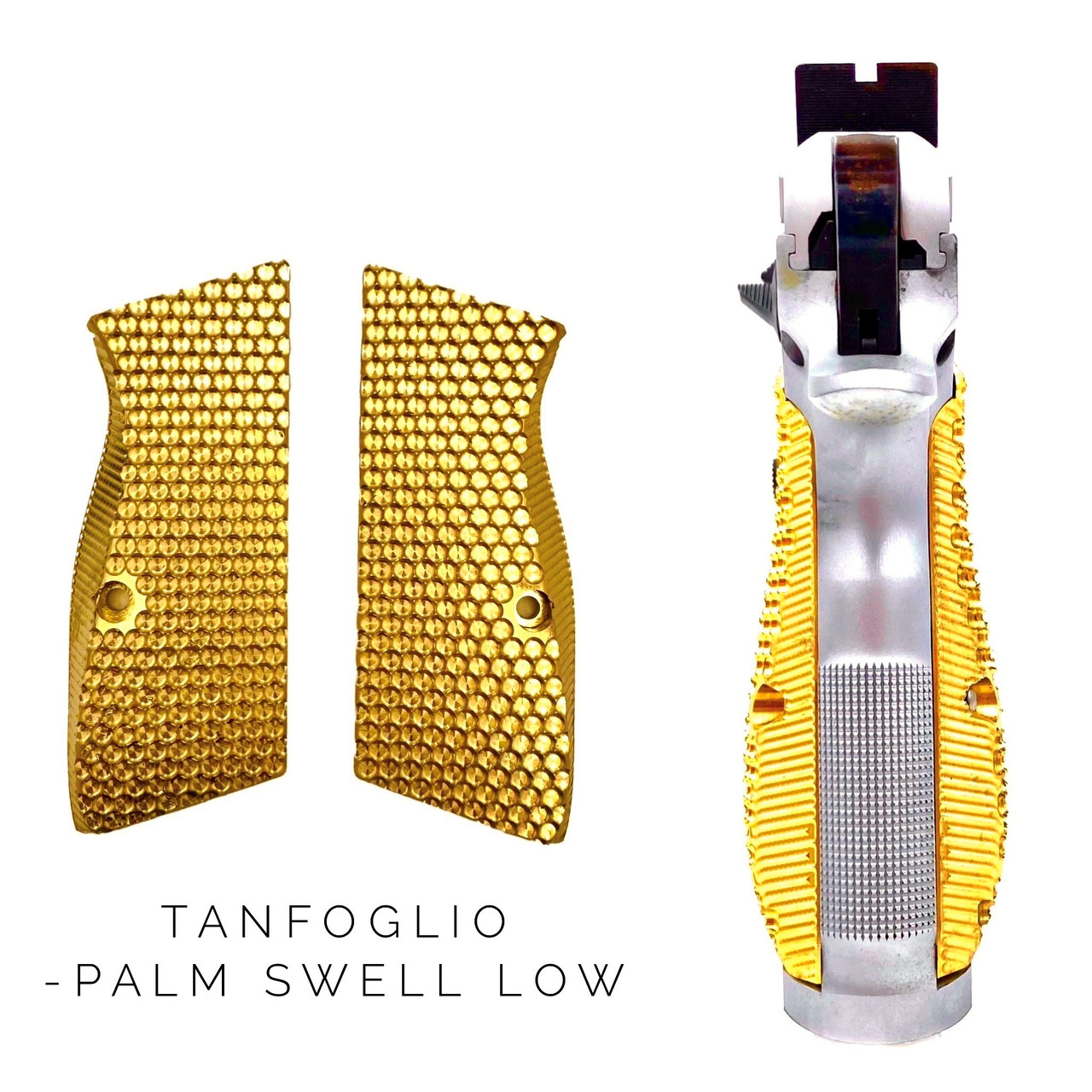 Patriot Defense Tanfoglio Grips Brass