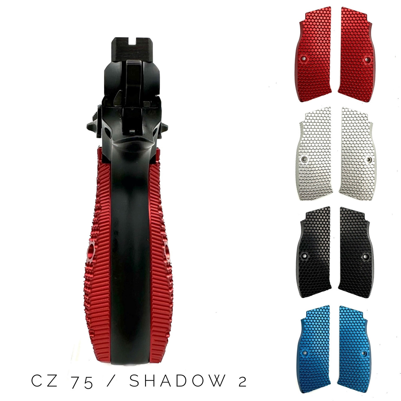 Patriot Defense CZ 75 /Shadow 2 Series Palm Swell AGGRESSIVE Grips