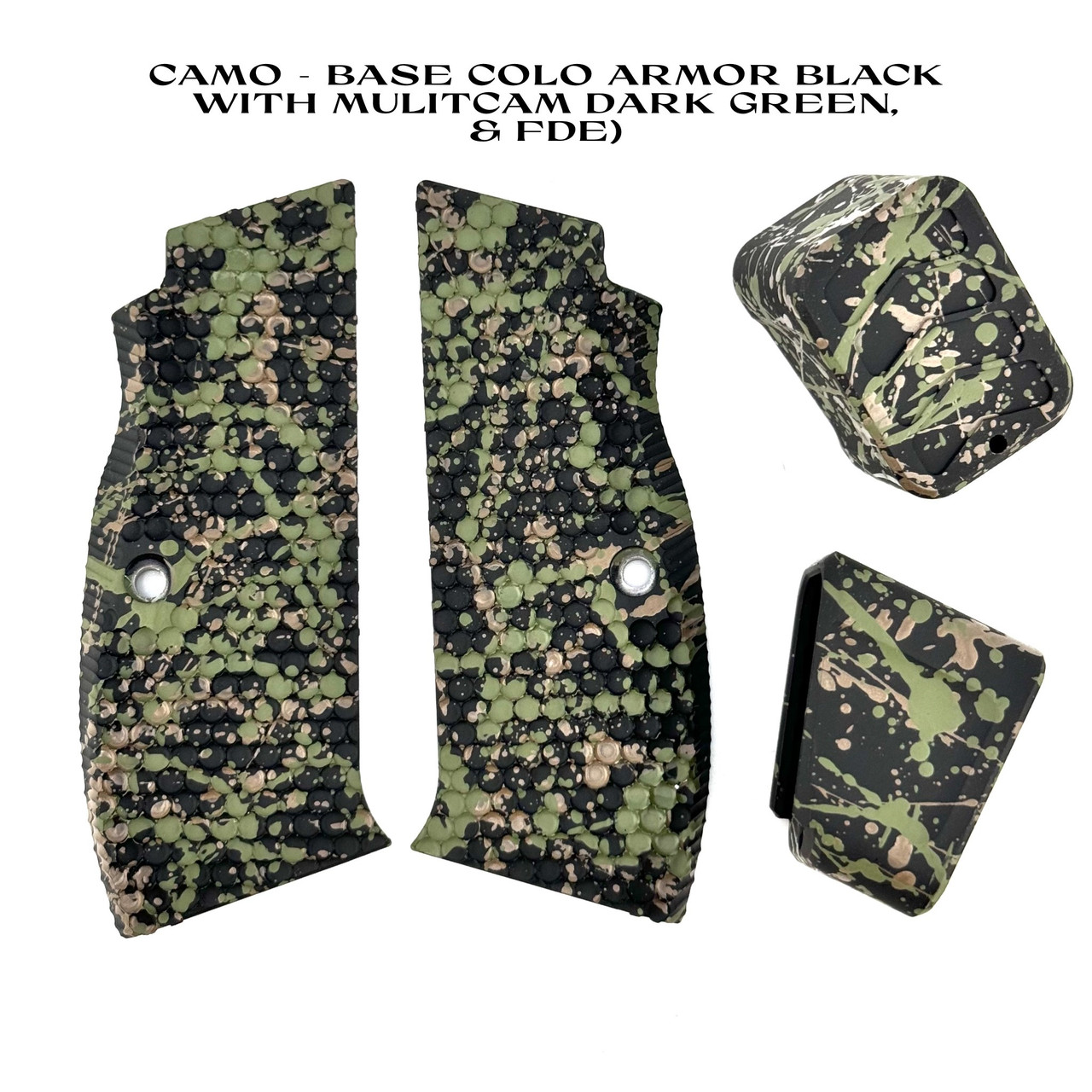 Patriot Defense CZ 75/Shadow 2 Grip Panels – Mix & Match, Aluminum
