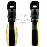 PD | CZ 75/Shadow 2 Compact Grips - Palm Swell High - Brass/Copper/Aluminum