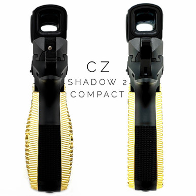 PD | CZ 75/Shadow 2 Compact Grips – Palm Swell/Thin – Brass/Copper