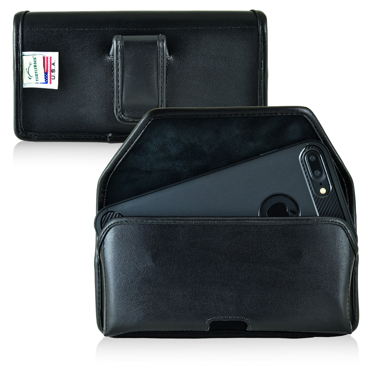 Iphone 7 plus leather holster Clearance