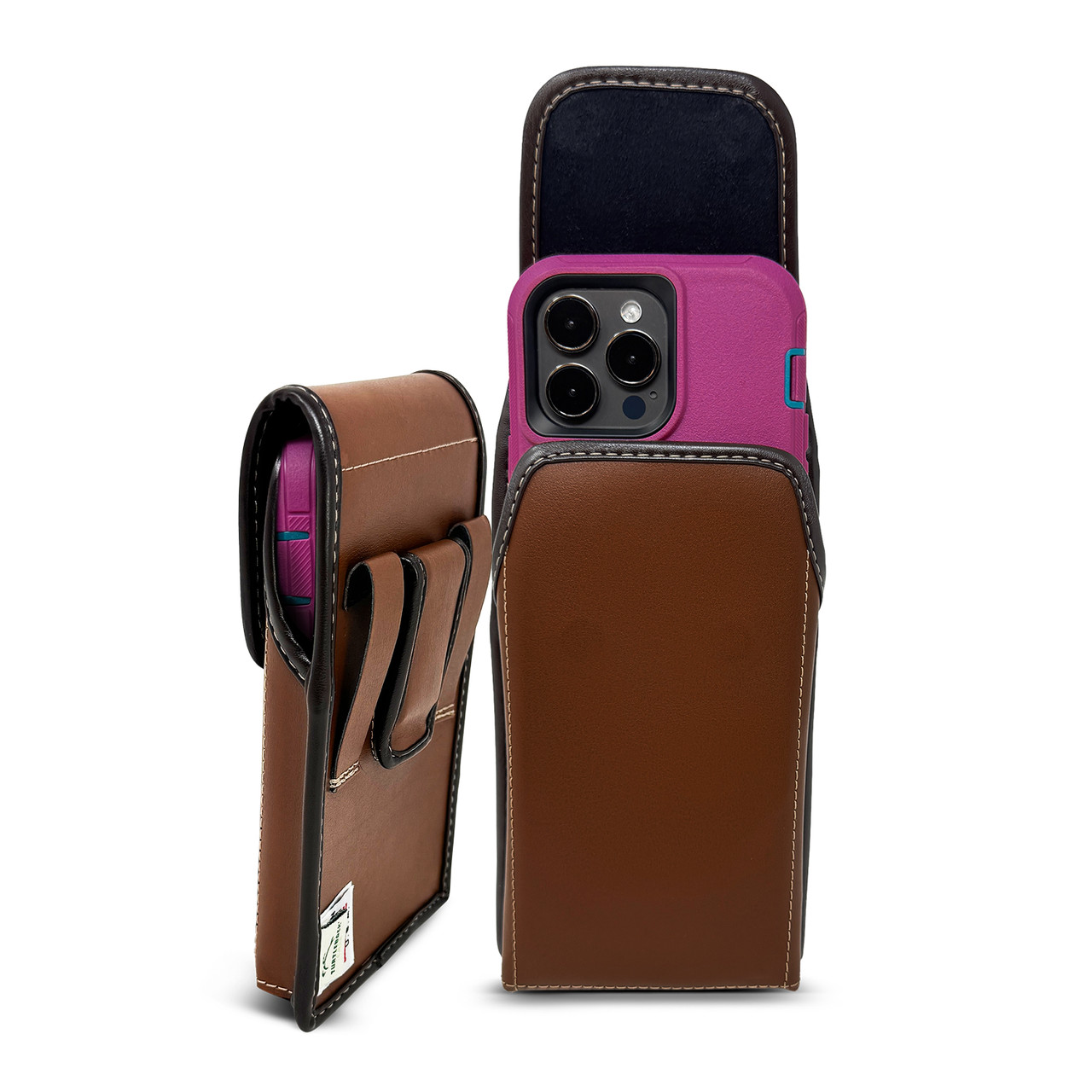 Holsters By Phone - Apple - Brown iPhone 17 Pro, Air 16 -13 Pro