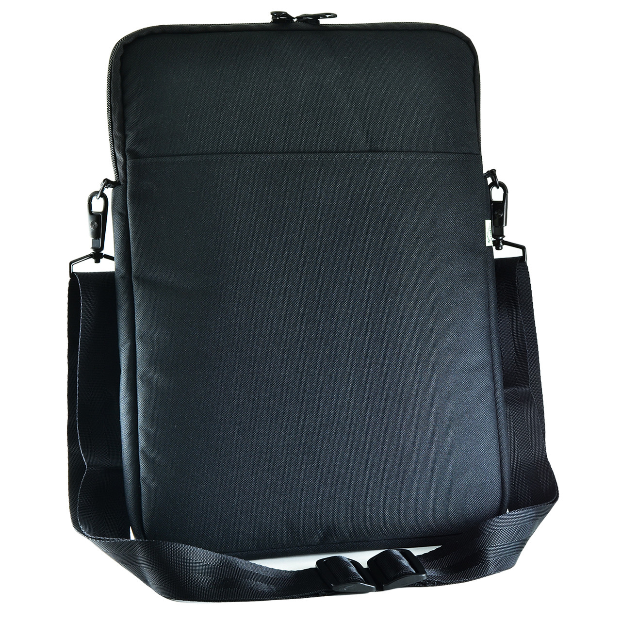 Laptop Sleeve - 15 inch Padded Water and Dirt Resistant Black Carrying Case  with Strap