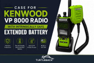 Kenwood VP8000 Holster for the Intrinsically Safe Extended Battery: Fast Battery Swaps, Rugged Protection & Premium Bonded Leather