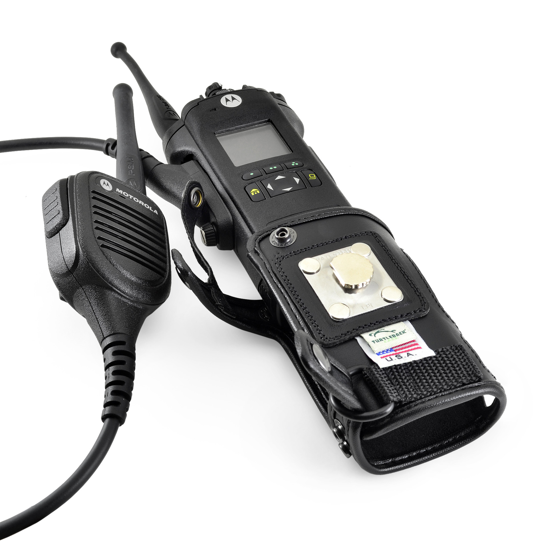 Motorola APX 6000 Holster APX 6000/Li Leather Belt Case