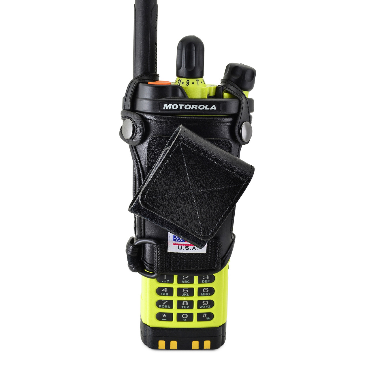 Motorola APX7000XE Duty Belt Two Way Radio Leather Holster