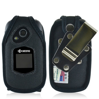 Kyocera DuraXTP Nylon Fitted Case, Metal Belt Clip