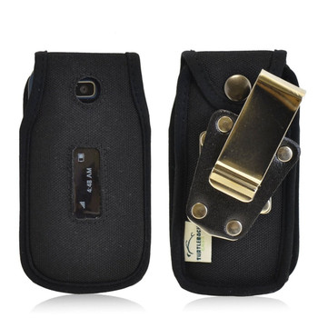 Alcatel 768 Heavy Duty Nylon Phone Case with Rotating Metal Belt Clip