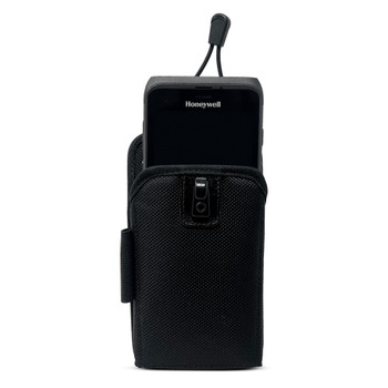 Honeywell CT40 Holster Touch Mobile Computer, Nylon Scanner Case with 2 Belt Clips (Metal Clip & Belt Loop)