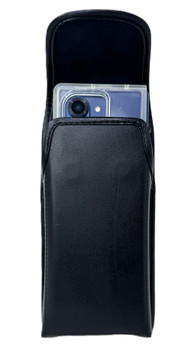 Galaxy Z Fold7 2025 with Thin Clear Style Fit Case Vertical Belt Case Black Leather Pouch with Heavy Duty Rotating Belt Clip Galaxy Z Fold7 2025 with Thin Clear Style Fit Case Vertical Belt Case Black Leather Pouch with Heavy Duty Rotating Belt Clip