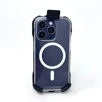 iPhone 16 Pro, 16e, 15 Pro, 14 Pro Balastec Holster
Shown with Apple Clear Case iPhone 16 Pro, 16e, 15 Pro, 14 Pro Balastec Holster
Shown with Apple Clear Case