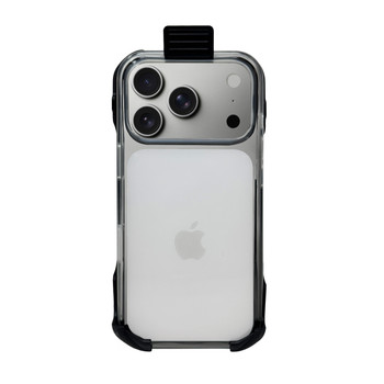 Balastec® iPhone 17 Pro, Unbreakable Belt Clip fits with a SLIM Apple Clear Style Case, Case not Included