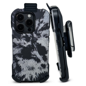 Balastec® iPhone 16 PRO, iPhone 16e, 15 14 13 PRO  - 2.25" Belt Clip Unbreakable Holster fits with a SYMMETRY & COMMUTER or SIMILAR SIZE case, Removable Swivel Belt Clip,  Case not Included