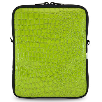 Essential Gear Universal Tablet Carry Bag  Case in Green Croc