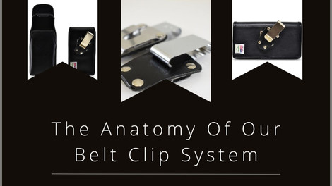 The Anatomy Of the Turtleback Case Belt Clip System