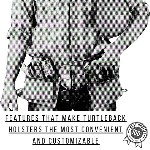 Features That Make Turtleback Holsters The Most Convenient And Customizable