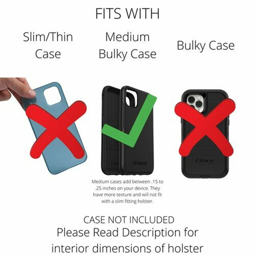 Belt Clip Holster for Otterbox Commuter Case - iPhone 15 Plus