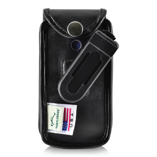 Universal Flip Phone Case, BELTRON Leather Vertical Pouch for TCL Flip Pro, Alcatel Go Flip 4, Go Flip V, MyFlip, Cingular Flip 2, Nokia 2720v with B