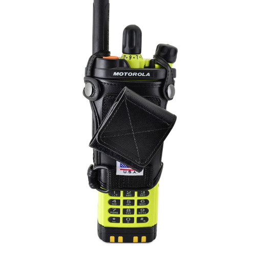 Motorola APX7000XE Duty Belt Two Way Radio Leather Holster