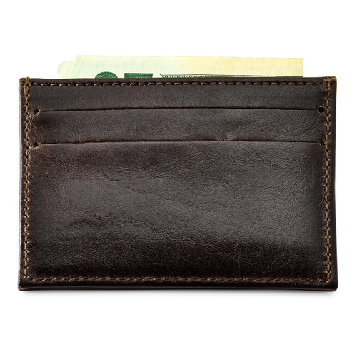 Turtleback Front Pocket Wallet RFID ID Blocking Men Leather