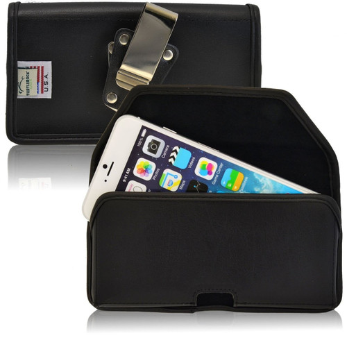 iPhone 6/6S Horizontal Leather Rotating Clip Holster