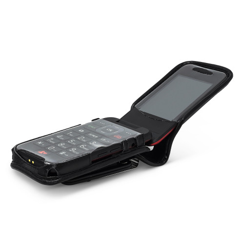 Custodia Premium Per Consumer Cellular Verve Connect Z6103 Con Protezione Schermo E Supporto A Anello