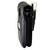 ZTE Z320 Cymbal Flip Phone Case Black LEATHER Fitted Case Metal Removable Rotating Belt Clip