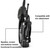 Motorola APX 6000 Holster (Fits 6000Li), Black, Leather Belt Case with Heavy Duty Rotating Belt Clip