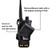 Motorola APX 4000 Holder | Single Knob | Extended Battery  | Leather Fits Duty Belts