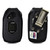 Kyocera DuraXV LTE Verizon E4610 Flip Phone FITTED CASE Black Nylon Metal Ratcheting Removable Clip