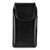 S21 FE Vertical Black Holster with Rotating Belt Clip Heavy Duty Black Leather Pouch