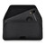 iPhone 11 (2019) & iPhone XR (2018) Belt Clip Horizontal Holster Case Black Nylon Pouch Heavy Duty Rotating Clip