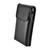 iPhone 11 Pro Max (2019) / XS Max (2018) Fits with OTTERBOX COMMUTER, Vertical Holster Black Leather Pouch with Heavy Duty Rotating Belt Clip, Made in USA
