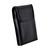 iPhone 11 (2019) & XR (2018) Fits with OTTERBOX DEFENDER, Vertical Belt Case Black Leather Pouch with Executive Belt Clip, Made in USA