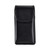 Samsung Galaxy Note 10 (2019) Vertical Holster Black Leather Pouch with Heavy Duty Rotating Belt Clip