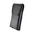 Samsung Galaxy Note 10+ Plus 5G Vertical Holster Black Leather Pouch with Heavy Duty Rotating Belt Clip