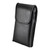 Tough Defense Combo for iPhone 11 Pro Max, Blu/Clr Drop Test Case + Vertical Pouch, Leather Clip