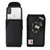 Tough Defense Combo for iPhone X & XS, Blk/Clr Drop Test Case + Ver Nylon Pouch, Metal Clip