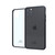 Hybrid Case Combo for iPhone 11 Pro, Clear/Black Case + Vertical Leather Pouch and Clip