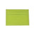 Leather Front Pocket Wallet with RFID Blocking in LIME