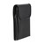 Motorola Lex L11 Vertical Belt Holster Case Black Leather Pouch with Executive Belt Clip