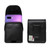 Samsung Galaxy Z Flip Vertical Belt Holster Case Black Leather Pouch with Executive Belt Clip