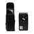 JVC Kenwood KWSA50K Fitted Phone Case Black Leather Metal Clip Turtleback