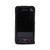 JVC Kenwood KWSA80K Fitted Phone Case Black Leather Metal Clip Turtleback