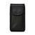 iPhone 13 Mini / 12 Mini, Black Vertical Belt Holster With Leather Pouch & Executive Belt Clip